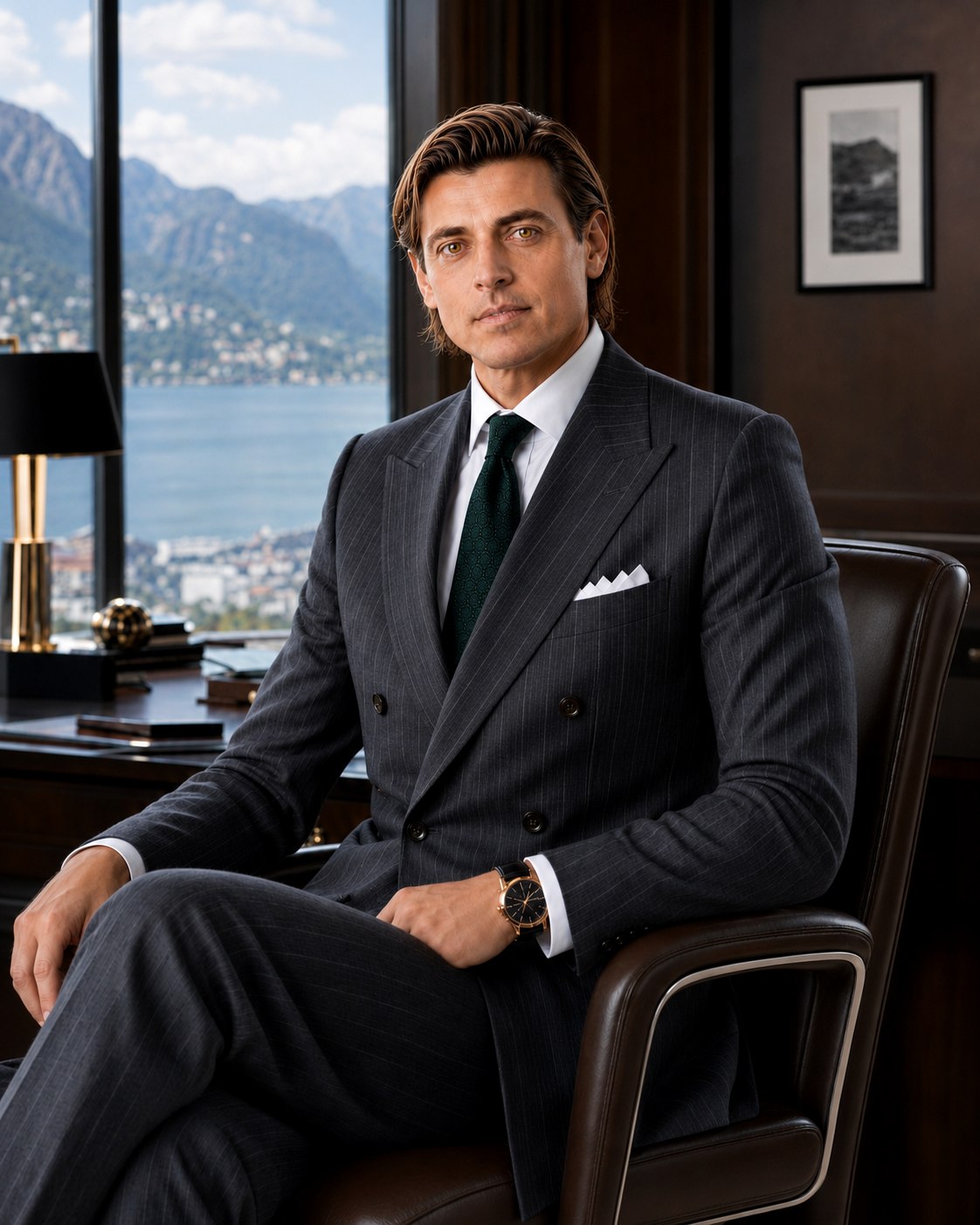 Massimiliano Moreni (Eng.), Founder & CEO · Board & Executive Advisory, nello studio di Lugano